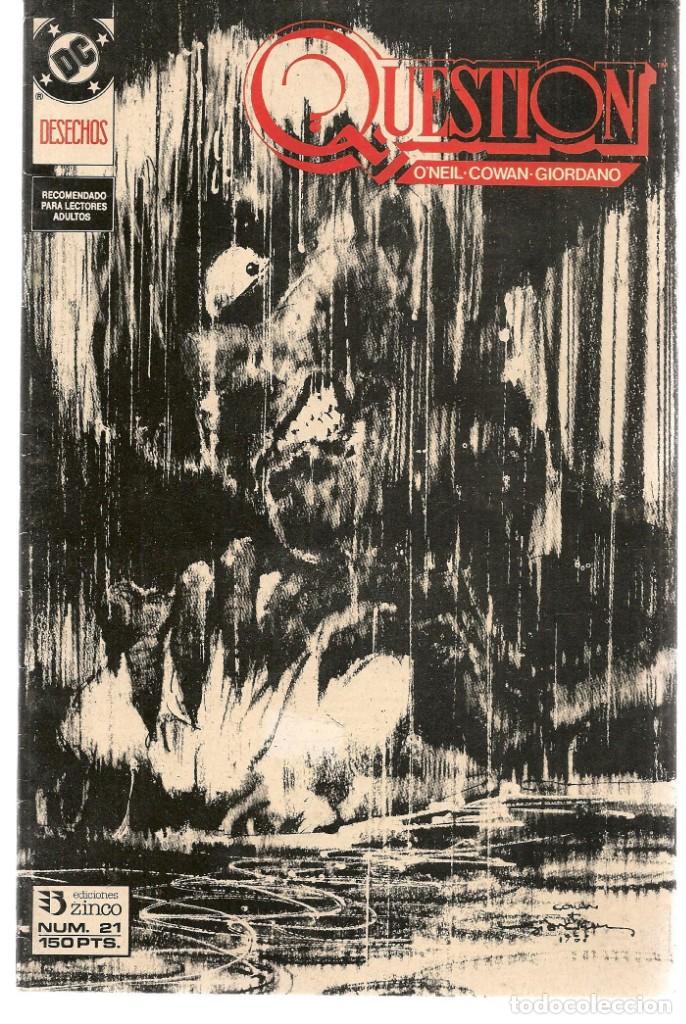 C&oacute;mics: QUESTION. N&ordm; 21. DC / ZINCO (C/A21) - Foto 1