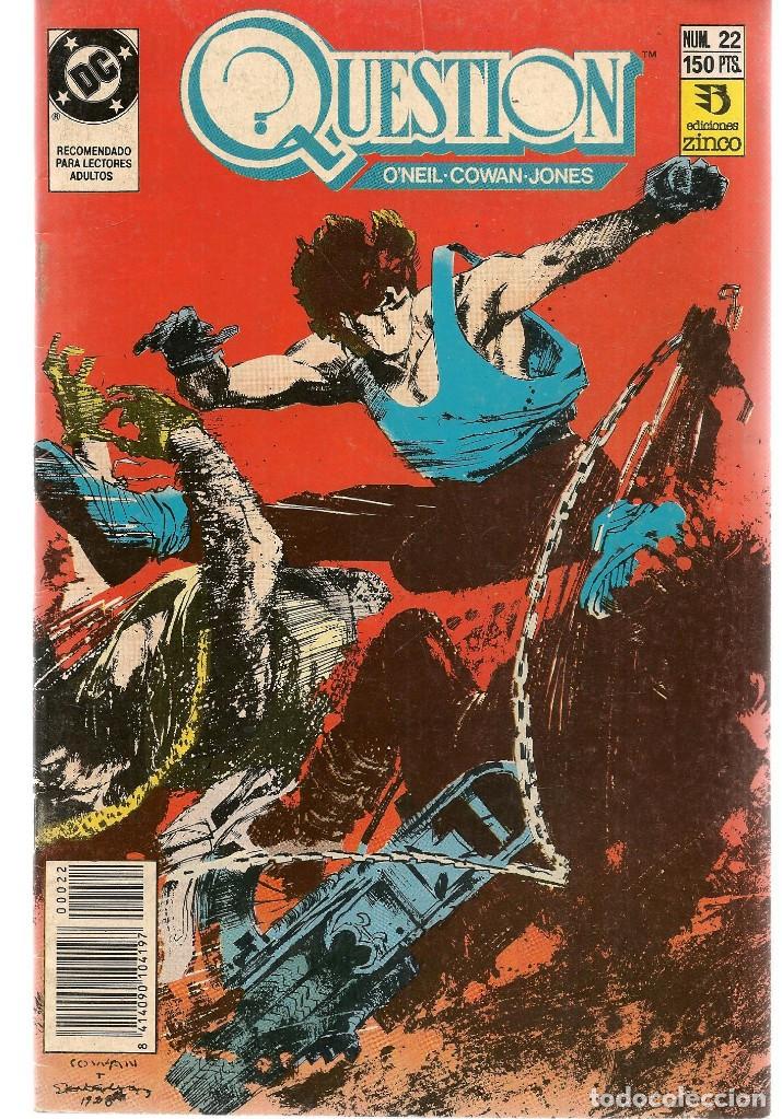 C&oacute;mics: QUESTION. N&ordm; 22. DC / ZINCO (C/A21) - Foto 1