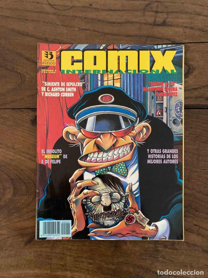 C&oacute;mics: COMIX INTERNACIONAL. N&ordm; 2 EDICIONES ZINCO - Foto 1