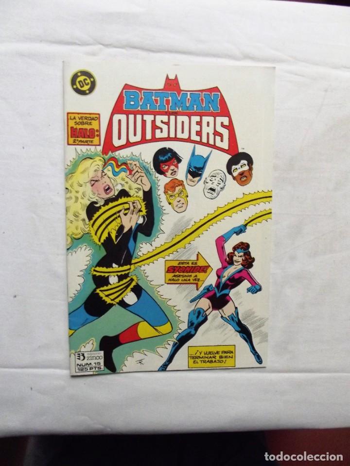 C&oacute;mics: BATMAN OUTSIDERS N&ordm; 15 EDICIONES ZINCO - Foto 1