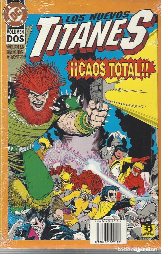 C&oacute;mics: NUEVOS TITANES - CAOS TOTAL- 2 TOMOS - COMPLETA - A ESTRENAR !! - Foto 1