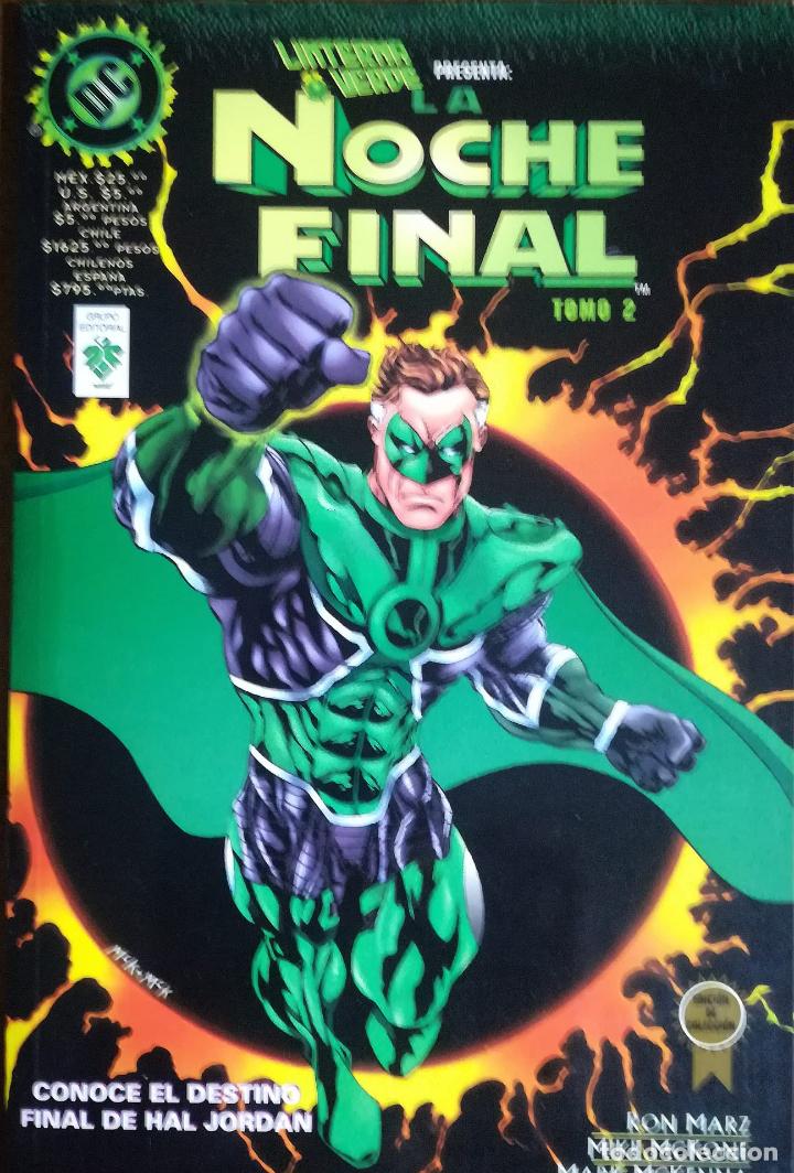 C&oacute;mics: LINTERNA VERDE LA NOCHE FINAL TOMO 2 - Foto 1