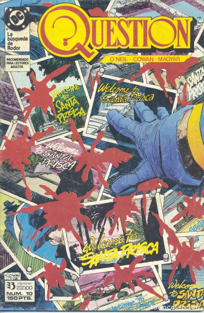 C&oacute;mics: question n&ordm;10. ediciones zinco, 1988 - Foto 1