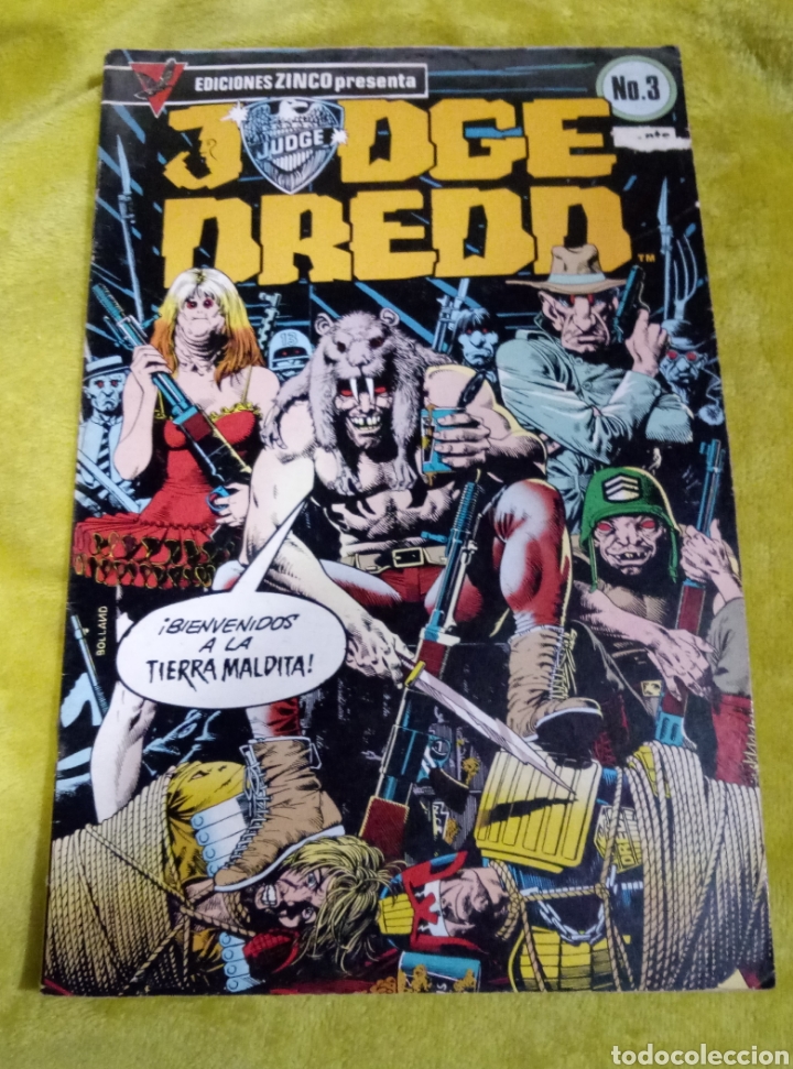C&oacute;mics: Judge dredd N 3 ediciones zinco 1984 - Foto 1