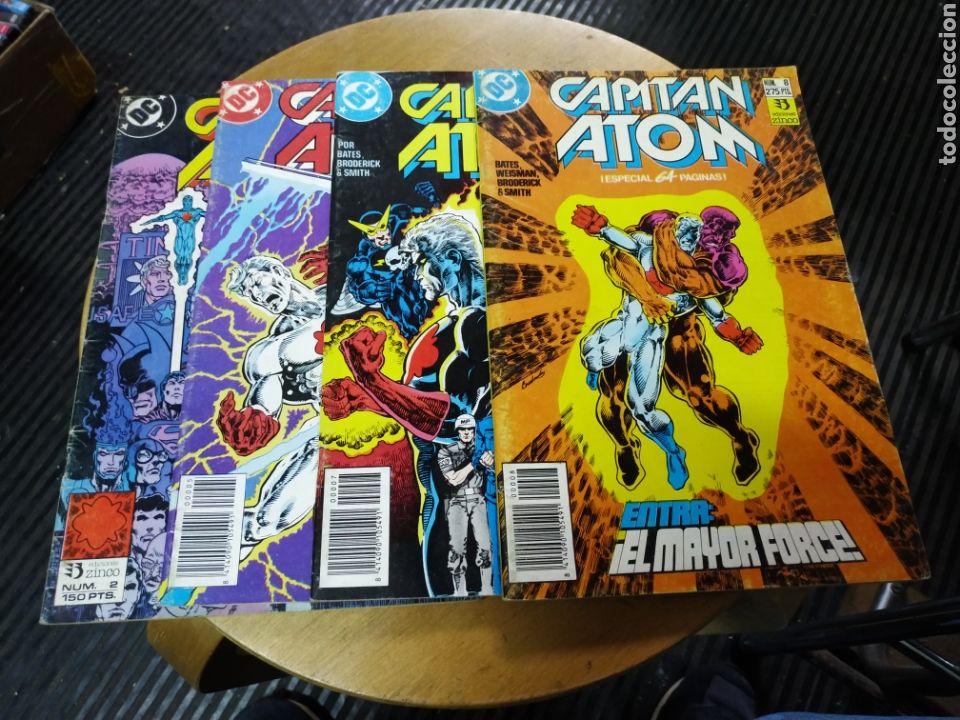 C&oacute;mics: Capitan Atom Lote de 4 N&ordm; 2-5-7-8 (Zinco) - Foto 1