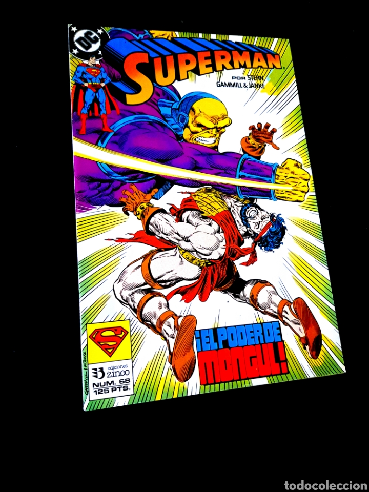 C&oacute;mics: CASI EXCELENTE ESTADO SUPERMAN 68 COMICS ZINCO DC - Foto 1