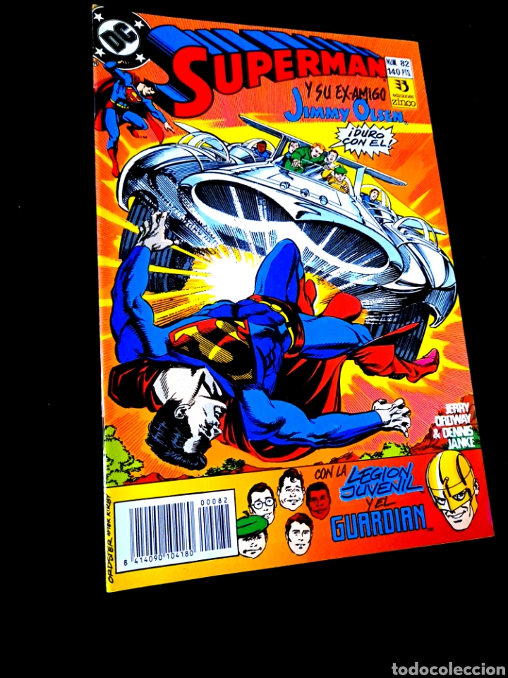 C&oacute;mics: DE KIOSCO SUPERMAN 82 COMICS ZINCO DC - Foto 1