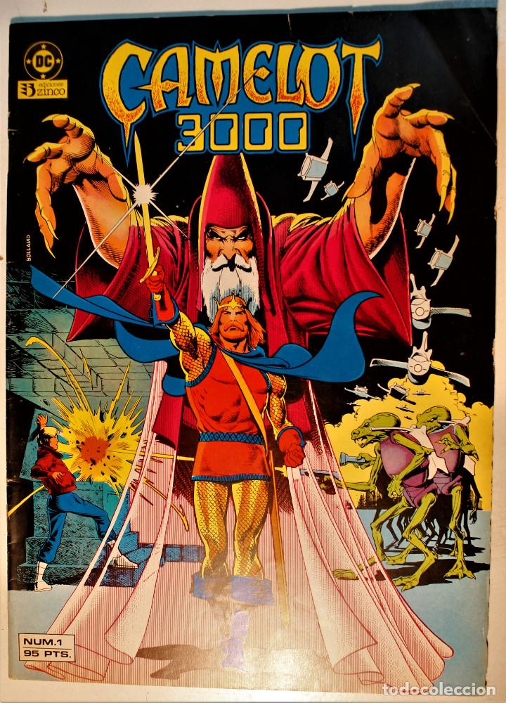 C&oacute;mics: Camelot 3000, Ediciones Zinco 1983 n&uacute;meros 1 y 2 - Foto 1