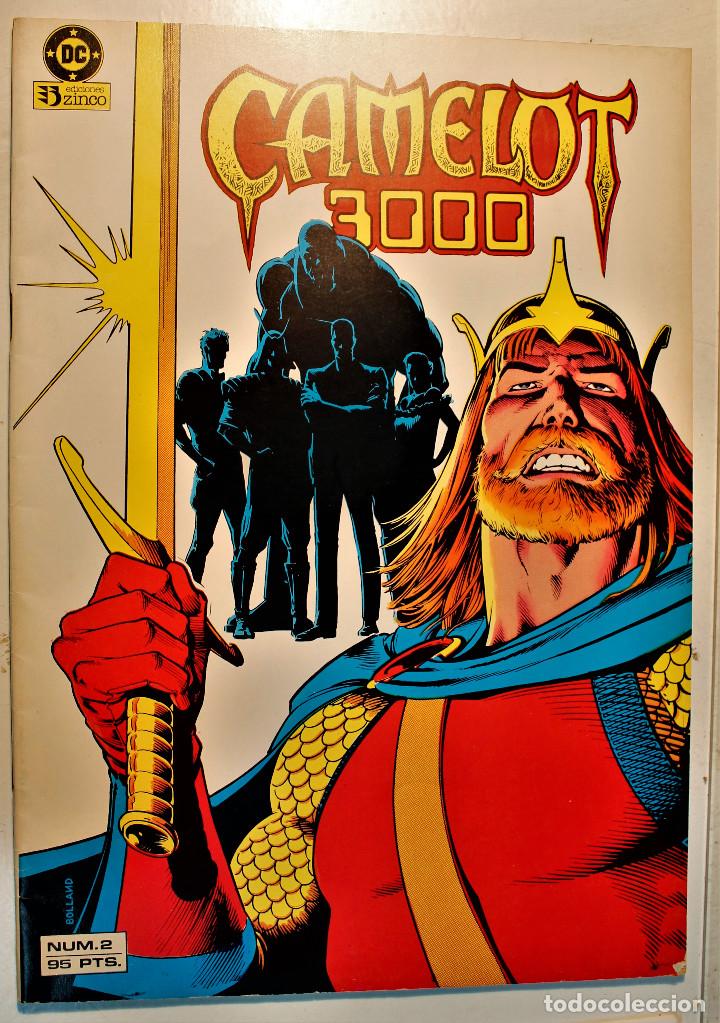 C&oacute;mics: Camelot 3000, Ediciones Zinco 1983 n&uacute;meros 1 y 2 - Foto 2