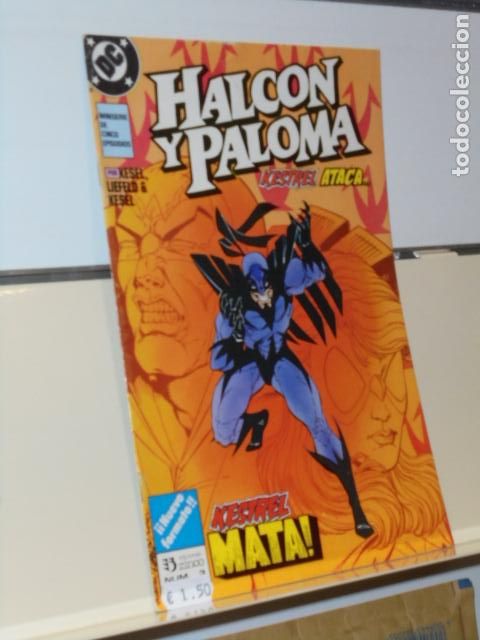 C&oacute;mics: HALCON Y PALOMA N&ordm; 3 MINISERIE CINCO EPISODIOS DC - ZINCO - Foto 1