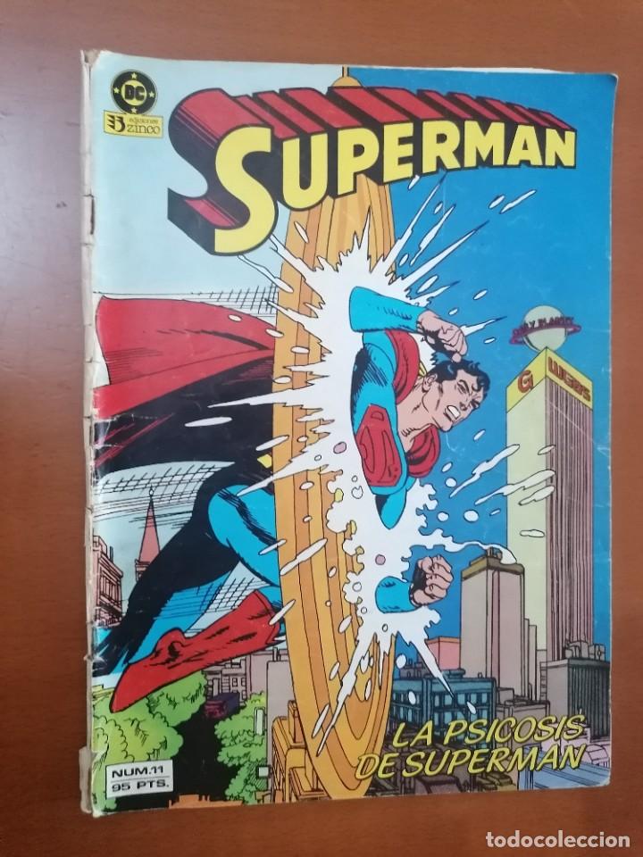 C&oacute;mics: SUPERMAN N&ordm; 11 ** 95 PTS * DC / EDICIONES ZINCO * - Foto 1
