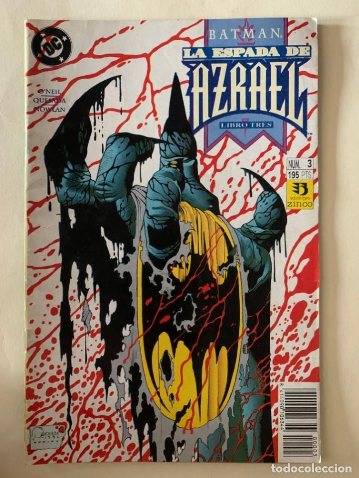 C&oacute;mics: BATMAN - LA ESPADA DE AZRAEL - NUM 3 - EDICIONES ZINC - Foto 1