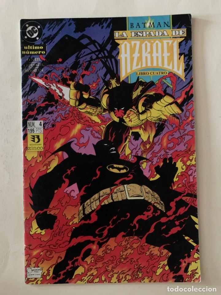 C&oacute;mics: DC - BATMAN - LA ESPADA DE AZRAEL LIBRO CUARTO - NUM 4 - EDICIONES ZIN - Foto 1