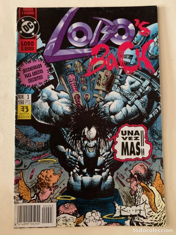 C&oacute;mics: DC - LOBO EL REGRESO - NUM 3 - EDICIONES ZINCO - Foto 1
