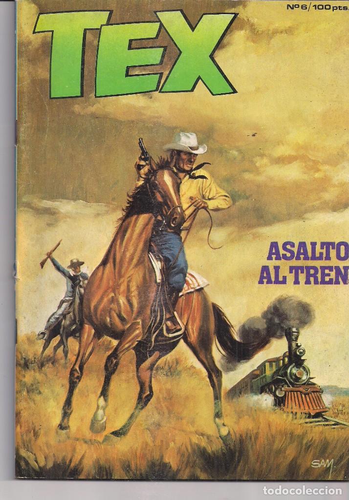C&oacute;mics: TEX N&ordm; 6: ASALTO AL TREN - Foto 1