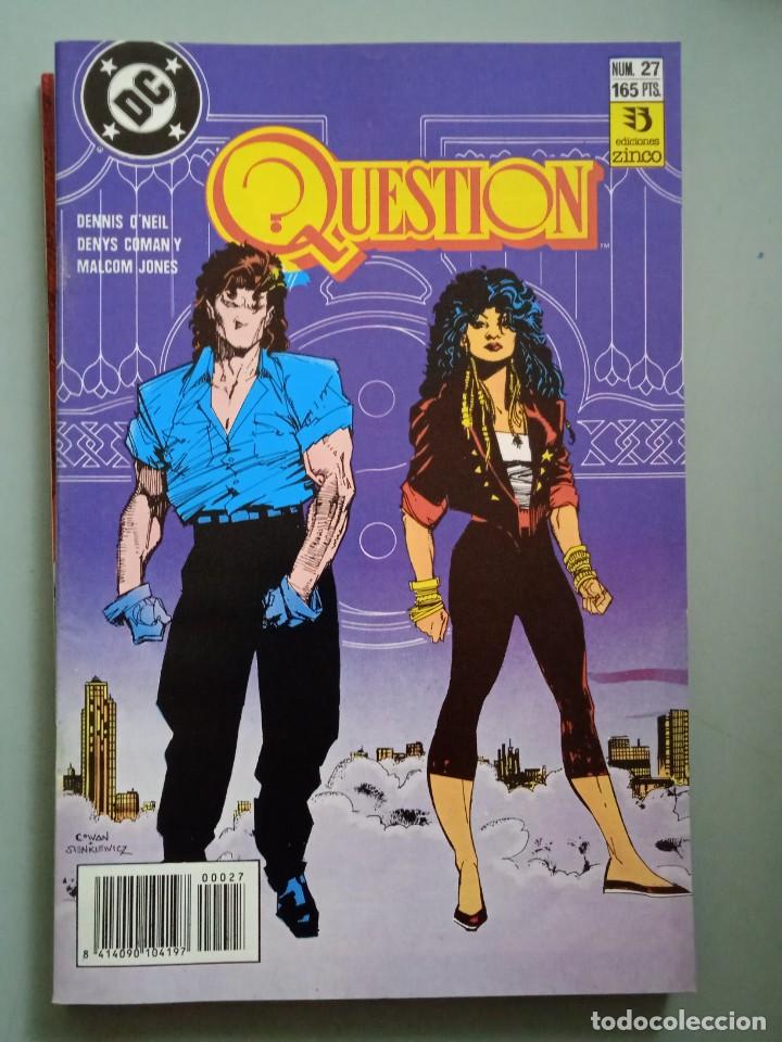 C&oacute;mics: QUESTION 27 -ZINCO - Foto 1
