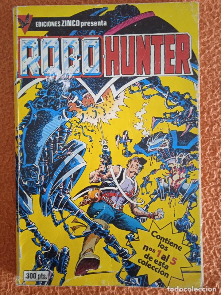 C&oacute;mics: ROBOHUNTER 1-2-3-4-5 ZINCO - Foto 1