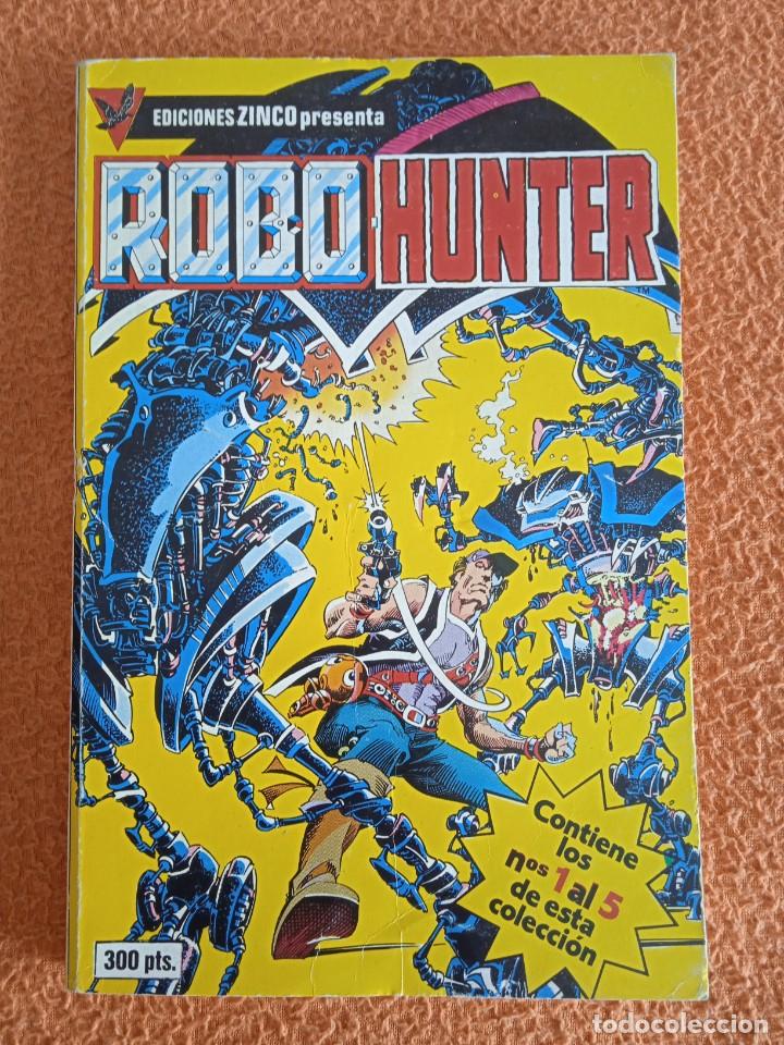 C&oacute;mics: ROBOHUNTER 1-2-3-4-5 ZINCO - Foto 1