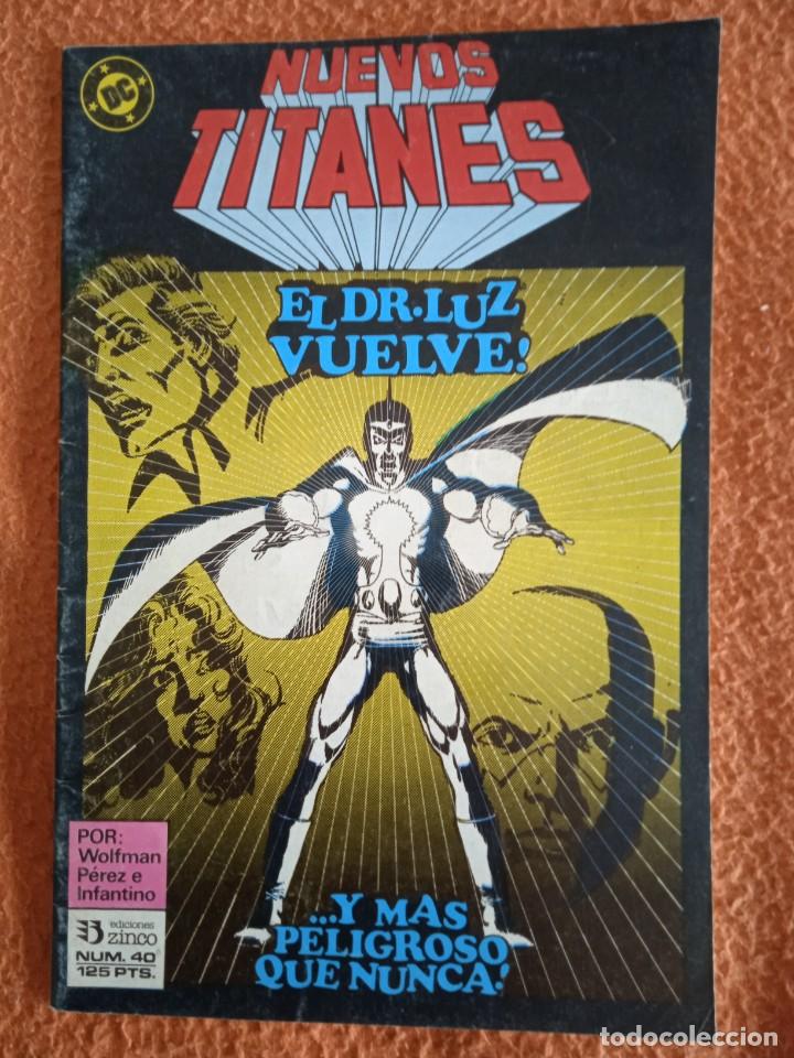 C&oacute;mics: LOS NUEVOS TITANES 40 ZINCO - Foto 1