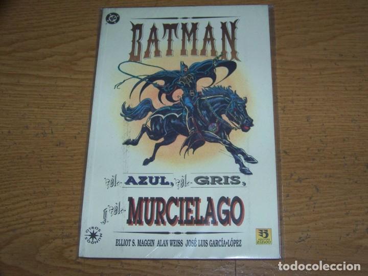 C&oacute;mics: ZINCO BATMAN EL AZUL EL GRIS Y EL MURCIELAGO - Foto 1