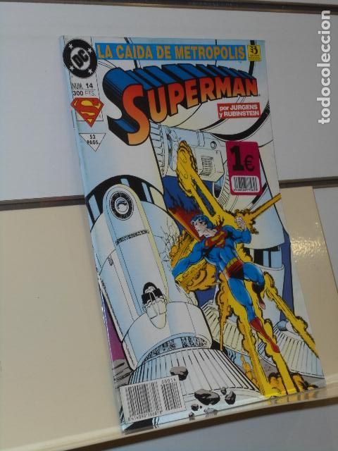 C&oacute;mics: SUPERMAN N&ordm; 14 LA CAIDA DE METROPOLIS DC - ZINCO - Foto 1