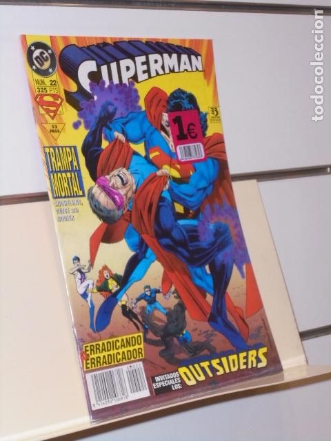 C&oacute;mics: SUPERMAN N&ordm; 22 TRAMPA MORTAL DC - ZINCO - Foto 1