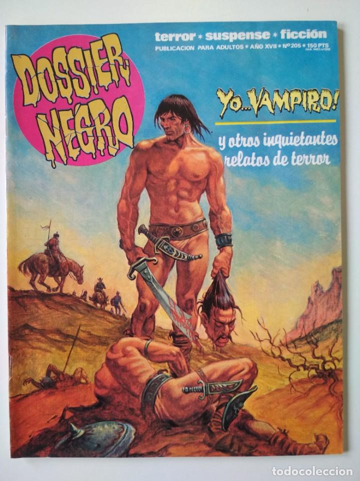 C&oacute;mics: Dossier Negro 205. Ediciones Zinco (1987) - Foto 1