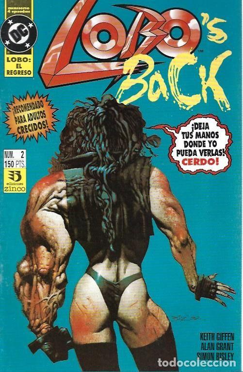 C&oacute;mics: lobos back, el regreso, colecci&oacute;n completa, 4 n&uacute;meros, editorial zinco - Foto 2
