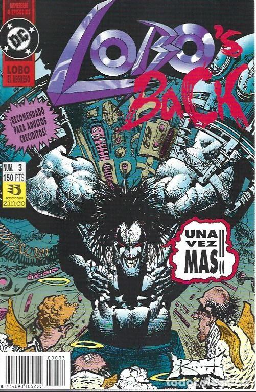C&oacute;mics: lobos back, el regreso, colecci&oacute;n completa, 4 n&uacute;meros, editorial zinco - Foto 3