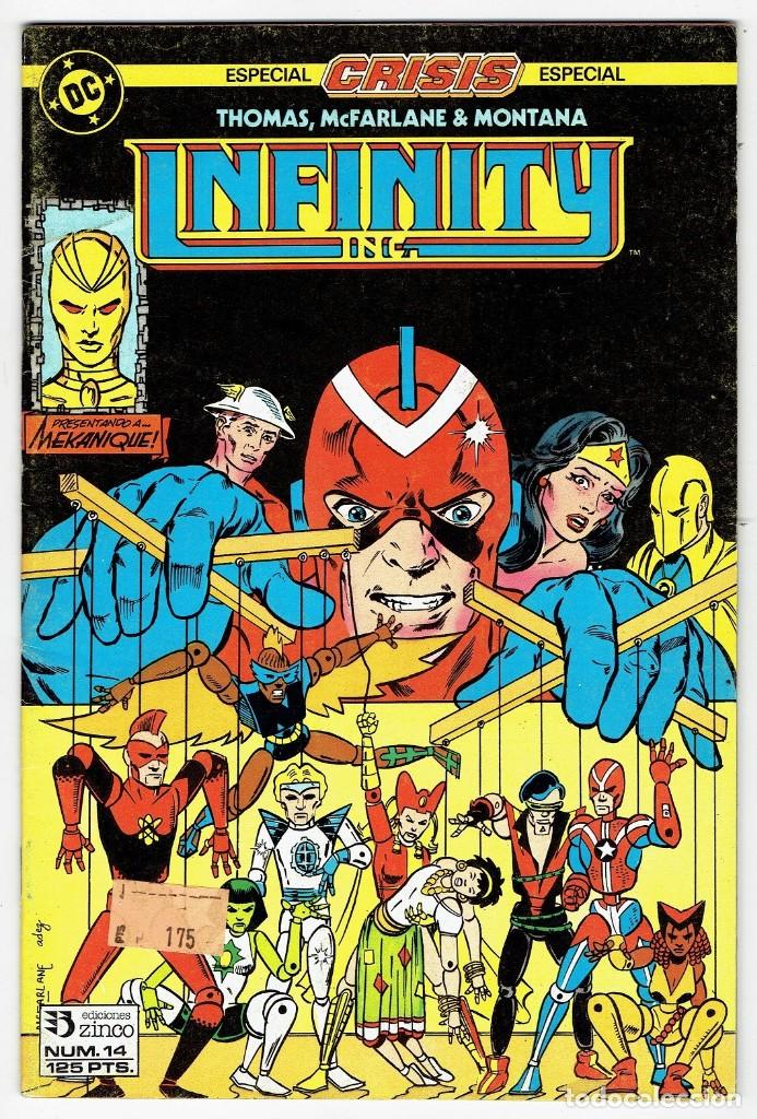 C&oacute;mics: INFINITY N&ordm; 14 (THOMAS, MCFARLANE & MONTANA - ZINCO 1987 - Foto 1