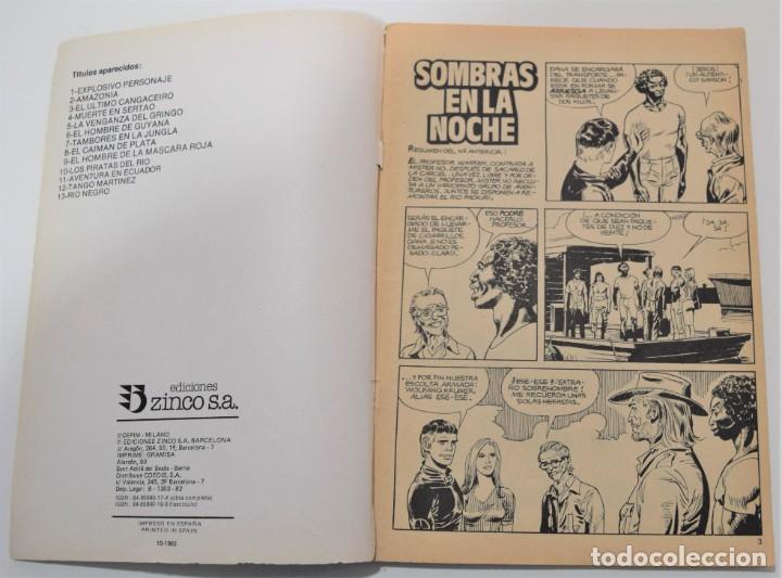 Cómics: MISTER NO Nº 14 - EDICIONES ZINCO AÑO 1982 - Foto 3 - 253648545