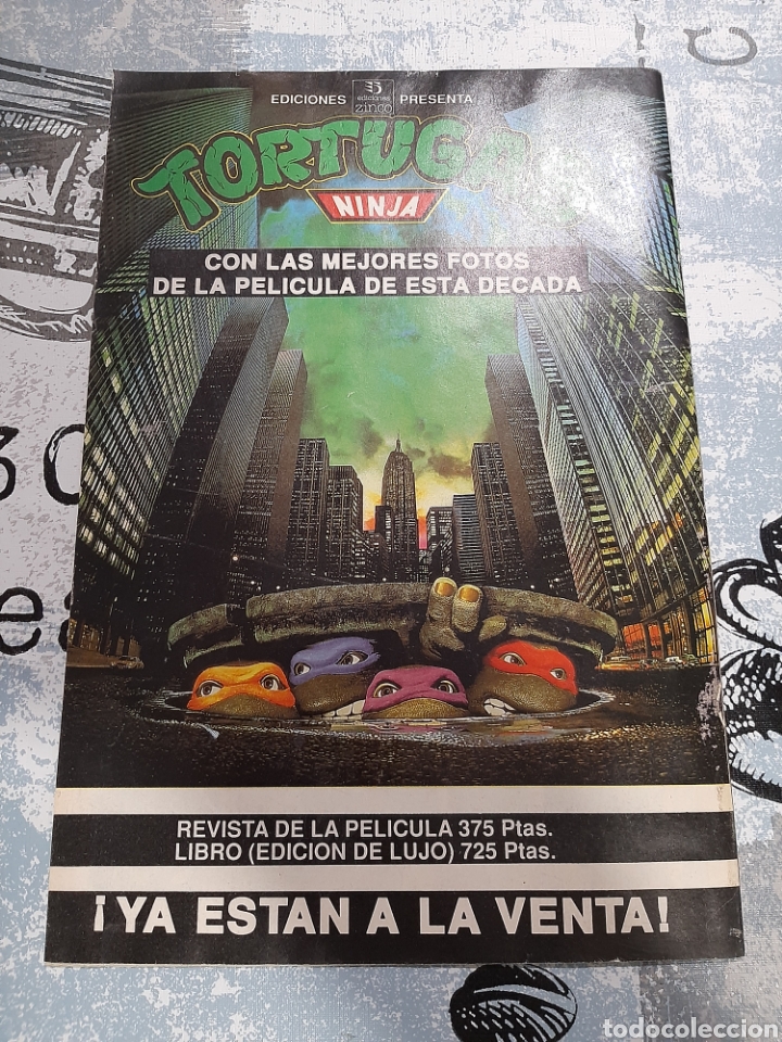 C&oacute;mics: Tortugas Ninja 5 ediciones Zinco ,sin uso - Foto 2