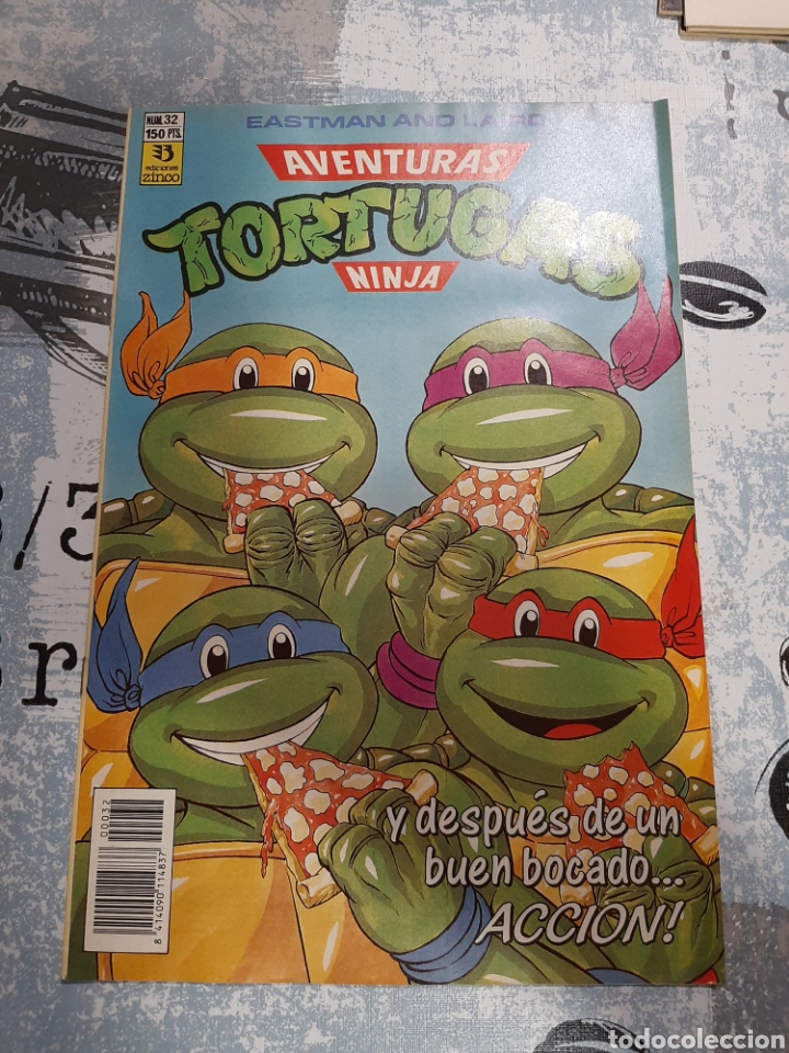 C&oacute;mics: Tortugas Ninja 32 ediciones Zinco ,sin uso - Foto 1