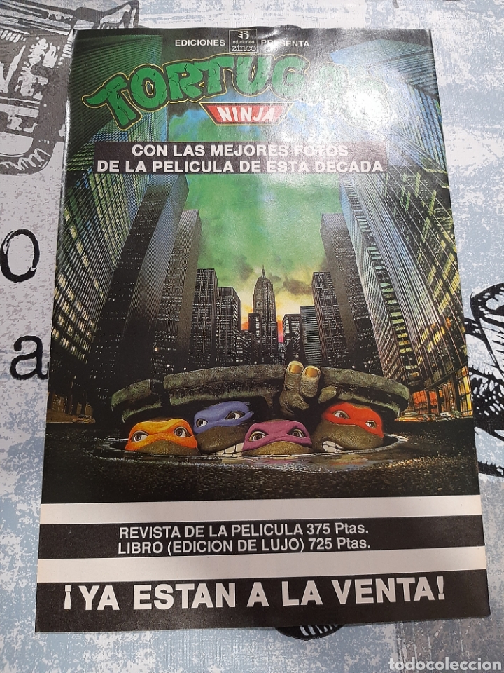 C&oacute;mics: Tortugas Ninja 7 ediciones Zinco ,sin uso - Foto 2