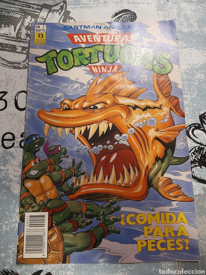 C&oacute;mics: Tortugas Ninja 7 ediciones Zinco ,sin uso - Foto 1
