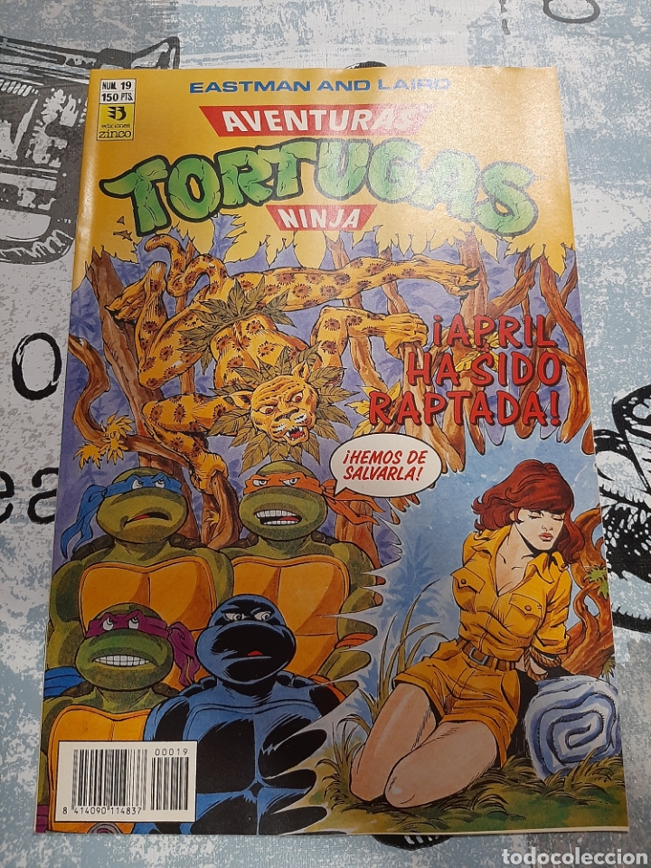 C&oacute;mics: Tortugas Ninja 19 ediciones Zinco ,sin uso - Foto 1