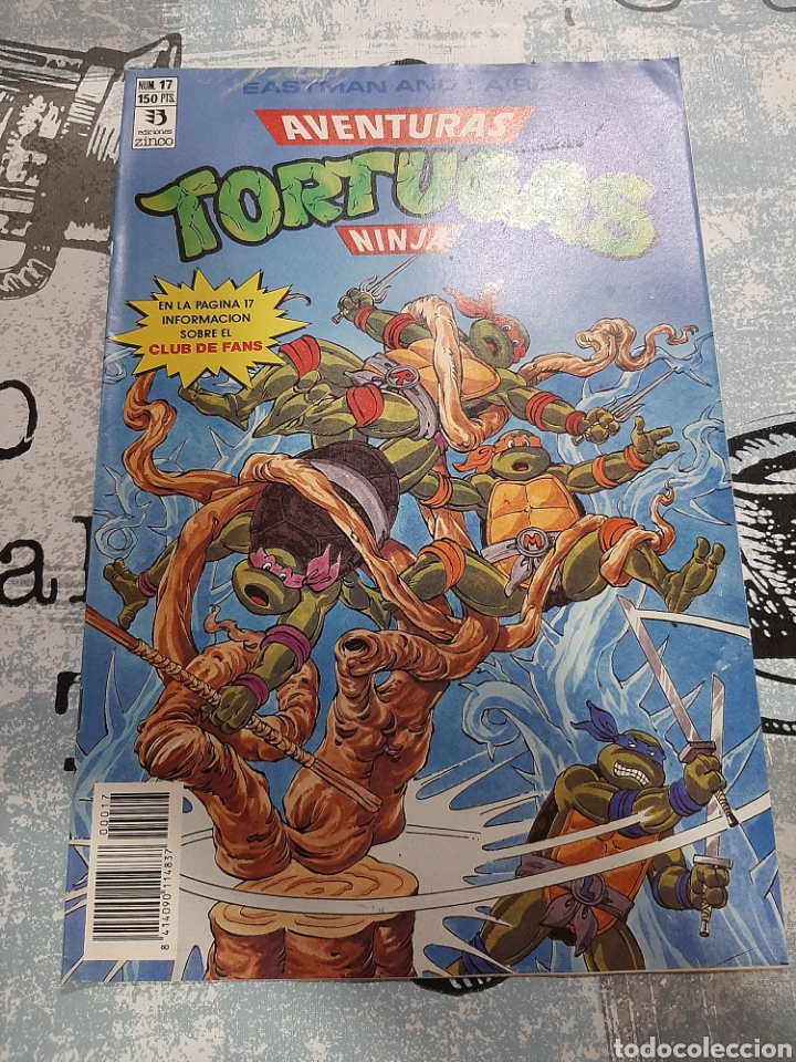 C&oacute;mics: Tortugas Ninja 17 ediciones Zinco ,sin uso - Foto 1