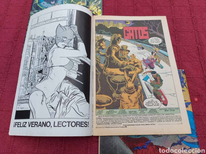Cómics: BATMAN COMIC DC EDICIONES ZINCO Y EDITORIAL VID- BATMAN Y GREEN ARROW-DUELO DE MURCIÉLAGOS-GATOS - Foto 12 - 254252915