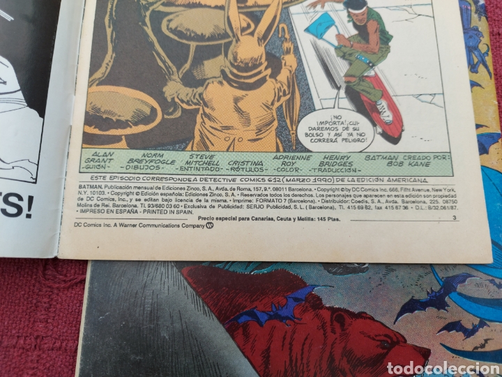 Cómics: BATMAN COMIC DC EDICIONES ZINCO Y EDITORIAL VID- BATMAN Y GREEN ARROW-DUELO DE MURCIÉLAGOS-GATOS - Foto 13 - 254252915
