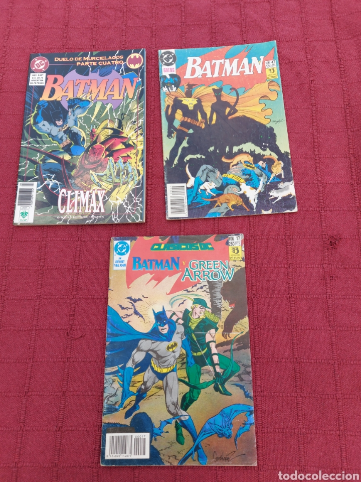 Cómics: BATMAN COMIC DC EDICIONES ZINCO Y EDITORIAL VID- BATMAN Y GREEN ARROW-DUELO DE MURCIÉLAGOS-GATOS - Foto 1 - 254252915