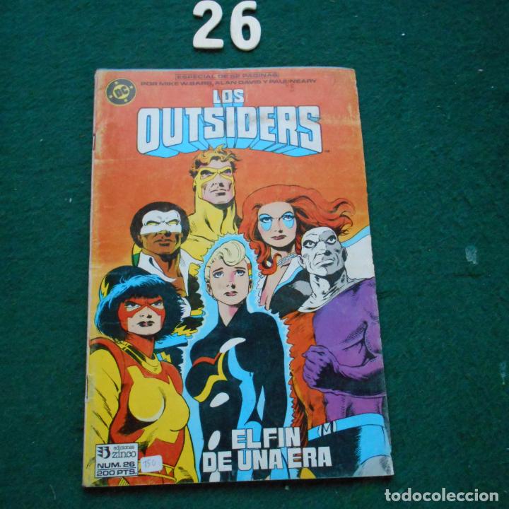 C&oacute;mics: LOS OUTSIDERS N&ordm; 26 EDICIONES ZINCO - Foto 1