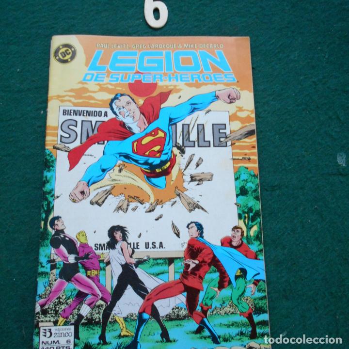 C&oacute;mics: LEGION DE SUPER HEROES ZINCO N&ordm; 6 - Foto 1