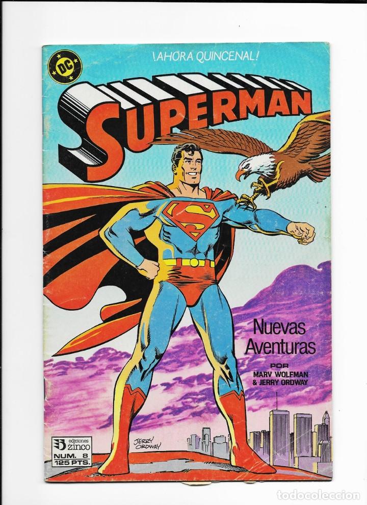 C&oacute;mics: **SUPERMAN** NUEVAS AVENTURAS ZINCO -- NUM 8 - Foto 1