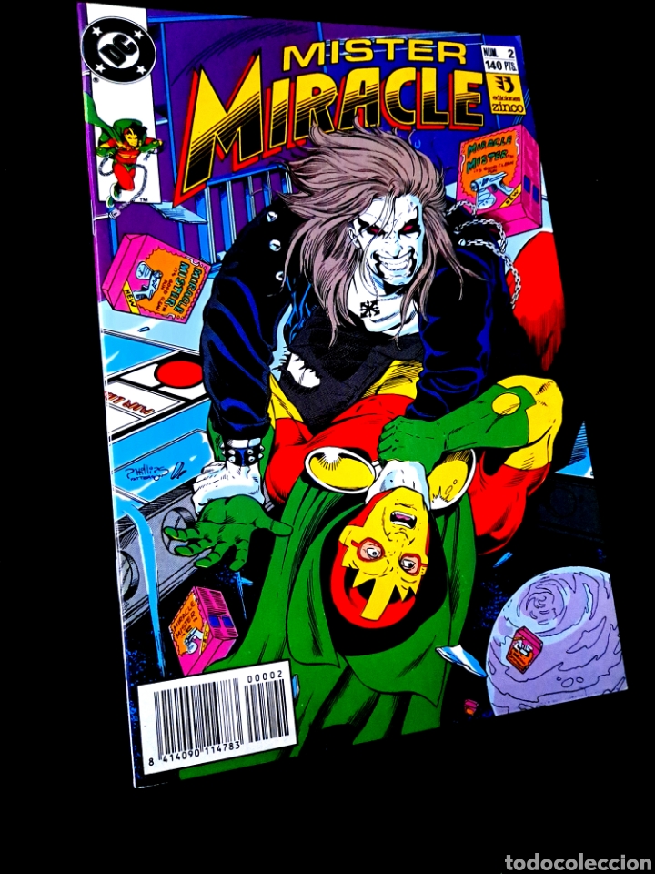 C&oacute;mics: DE KIOSCO MISTER MIRACLE 2 COMICS ZINCO DC - Foto 1