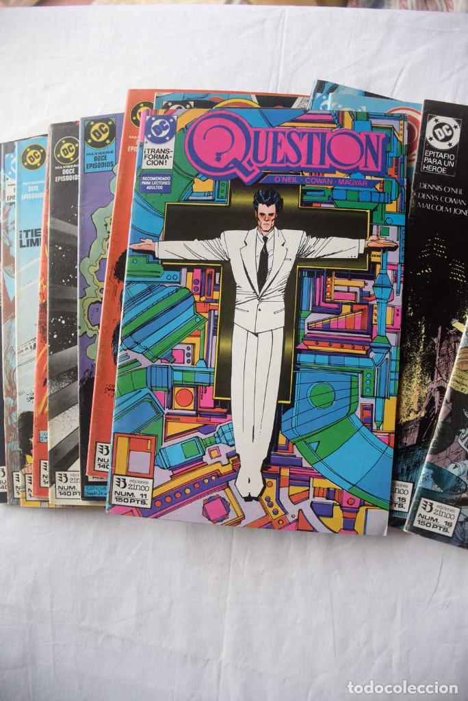 C&oacute;mics: Question (lote de 14 ej) - O&acute;neil, Cowan - Ed Zinco 1988 - Foto 3