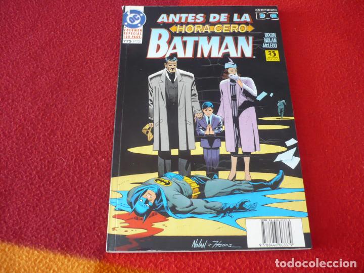 BATMAN ANTES DE LA HORA CERO ( DIXON ) ZINCO DC (Tebeos y Comics - Zinco - Batman)