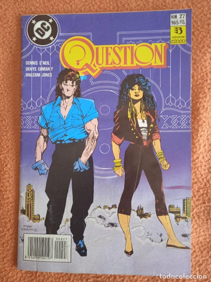C&oacute;mics: QUESTION 27 ZINCO - Foto 1