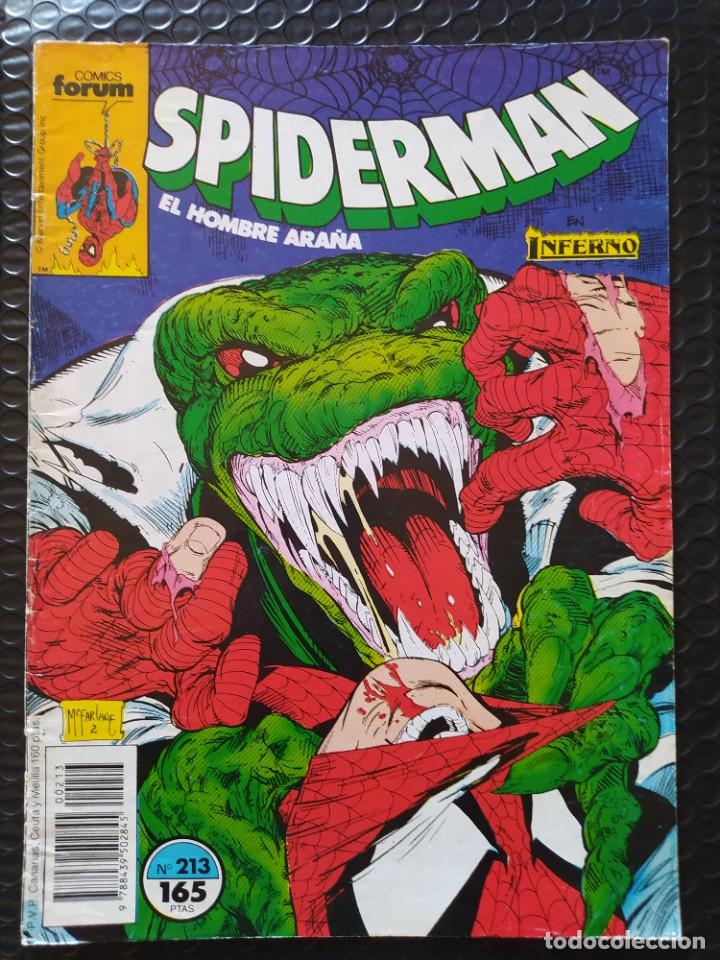 C&oacute;mics: SPIDERMAN #213 MCFARLANE-SPANISH EDITION-FORUM-FN-BOLSA Y BACKBOARD - Foto 1