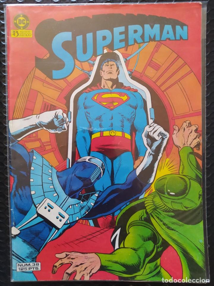 C&oacute;mics: SUPERMAN #38-ZINCO-VFN-BOLSA & BACKBOARD - Foto 1