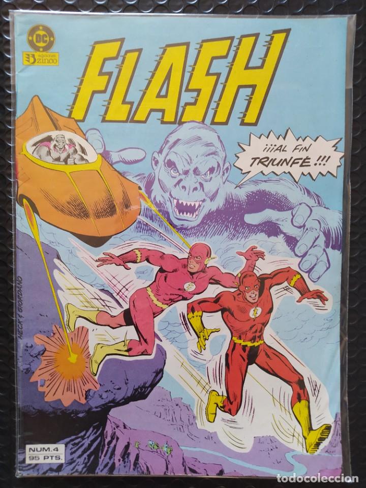 C&oacute;mics: FLASH #4-ZINCO-VFN-BOLSA & BACKBOARD - Foto 1